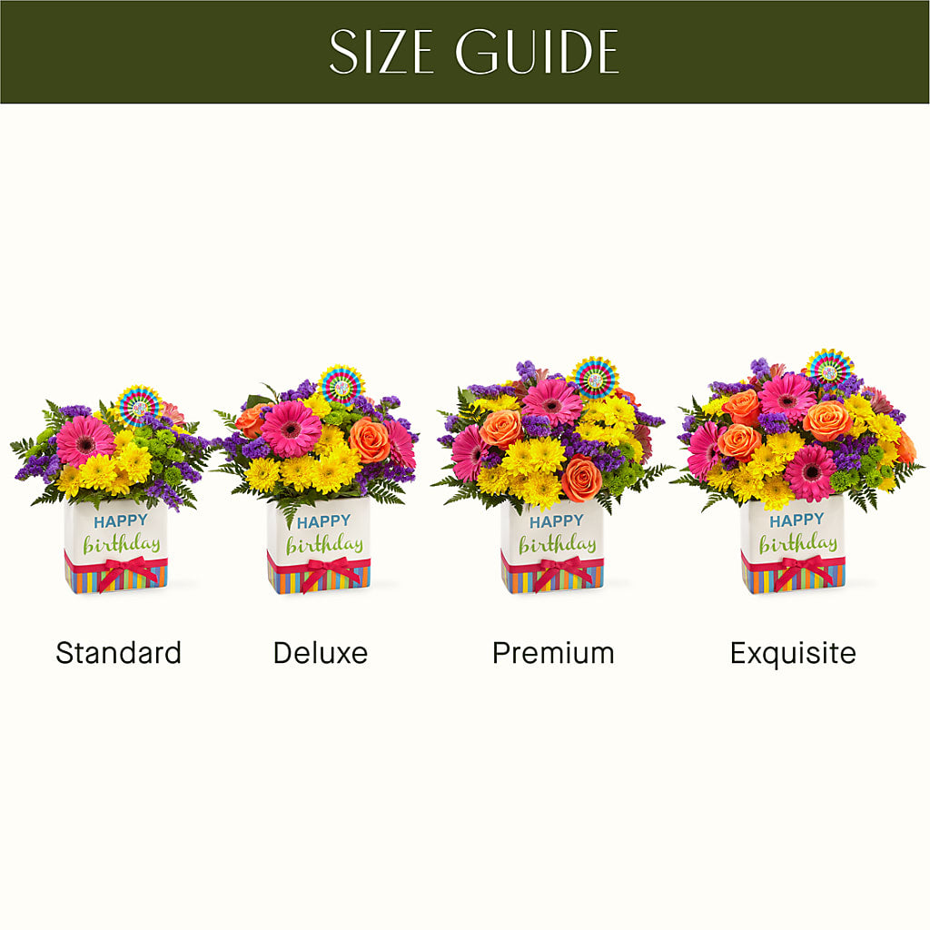 Birthday Brights Bouquet – A & A FLORIST, Chester SC