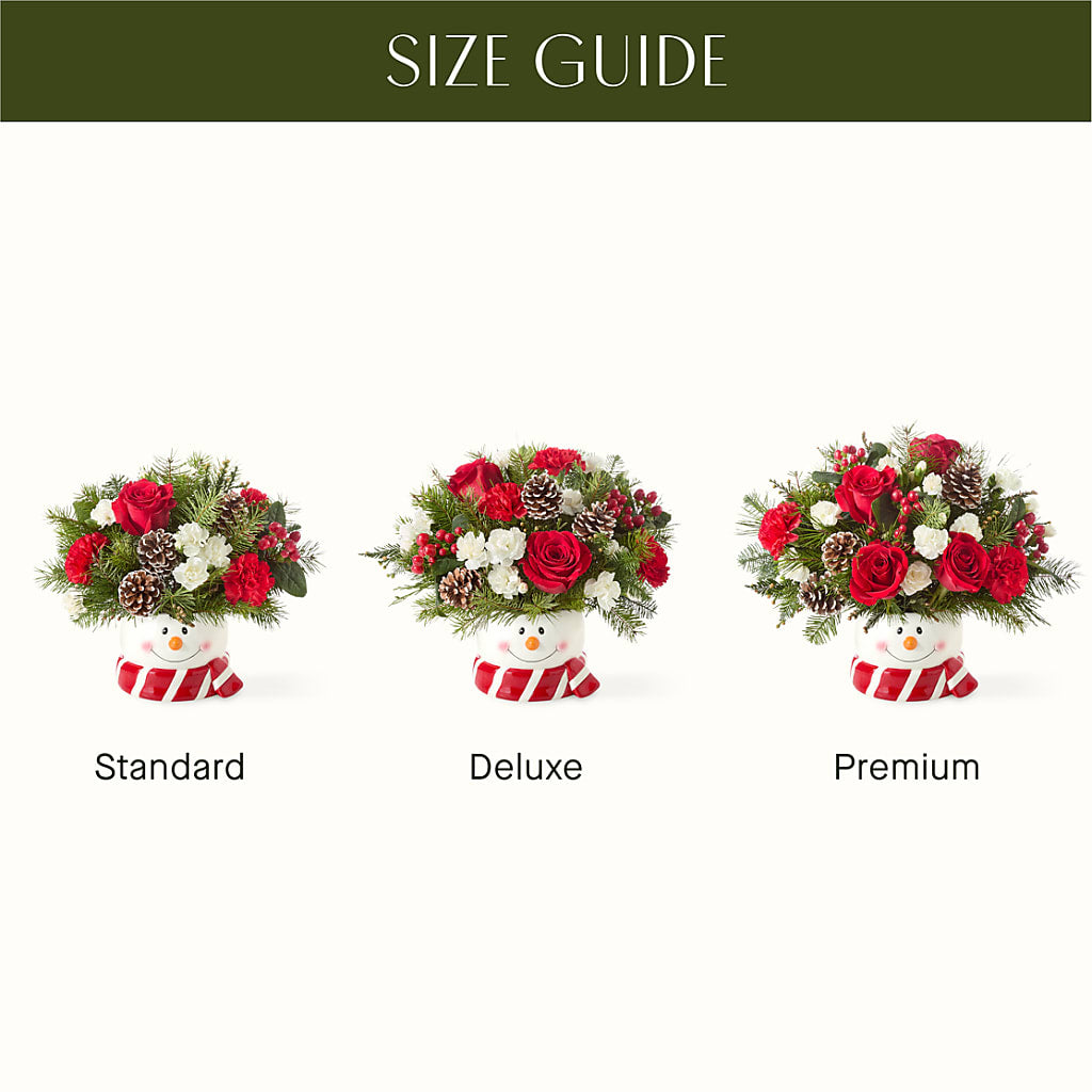 Jolly Snowman Bouquet – A & A FLORIST, Chester SC