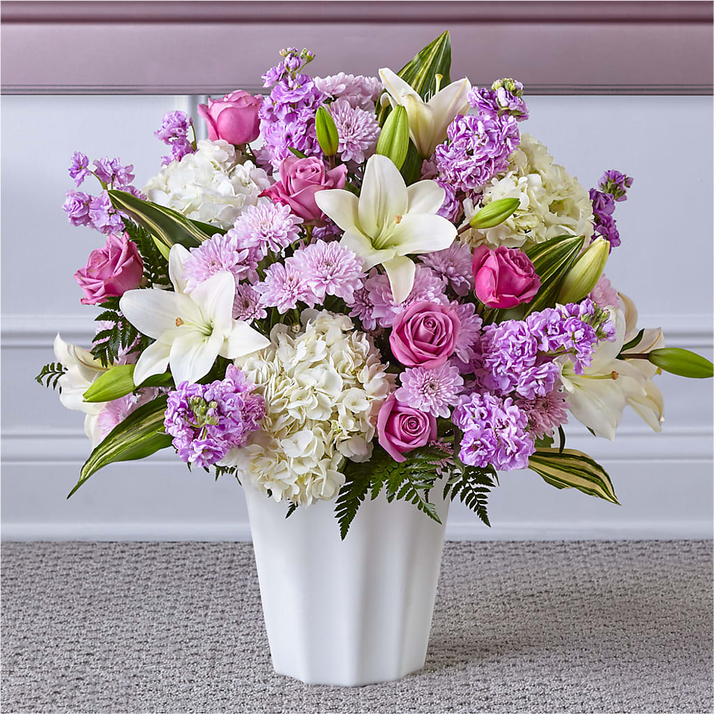 Heaven Sent Floor Basket – A & A FLORIST, Chester SC