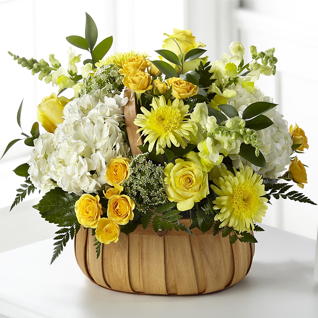 Rustic Remembrance Basket – A & A FLORIST, Chester SC
