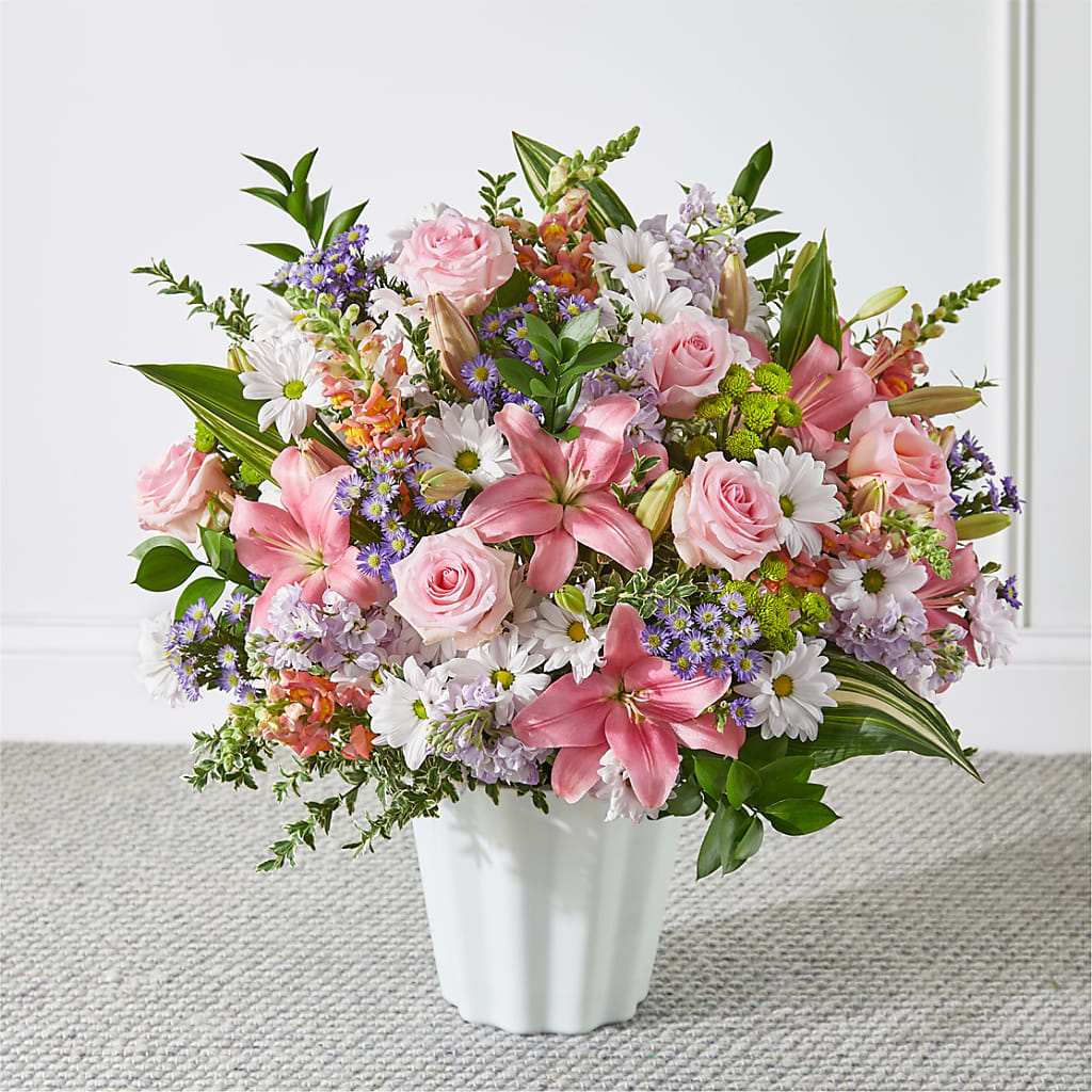 Abundant Compassion Floor Basket – A & A FLORIST, Chester SC