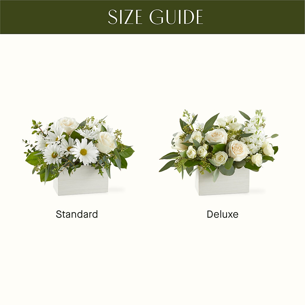 Fresh Linen Box Bouquet – A & A FLORIST, Chester SC