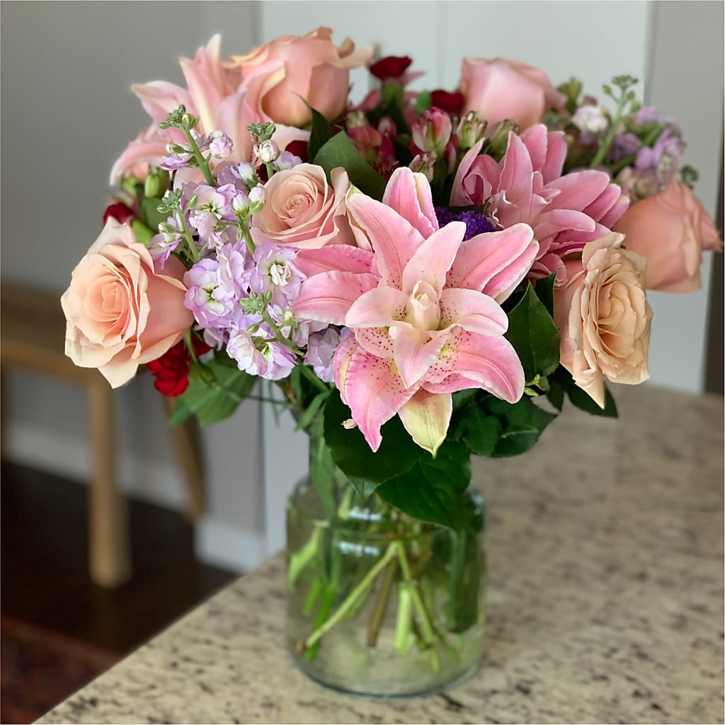 Romantique Bouquet – A & A FLORIST, Chester SC