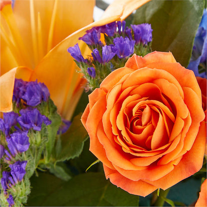 Radiant Citrus Box Bouquet – A & A FLORIST, Chester SC