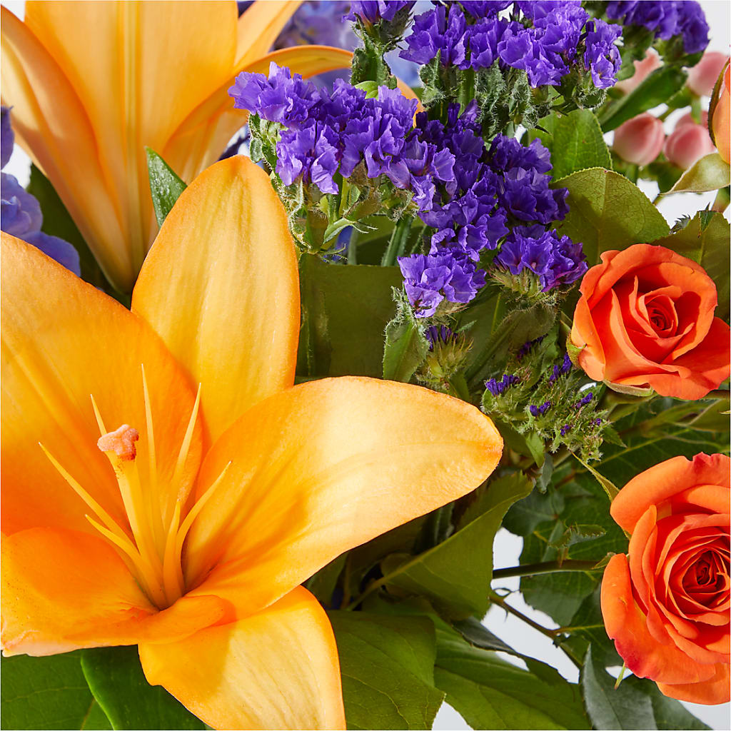 Radiant Citrus Bouquet – A & A FLORIST, Chester SC