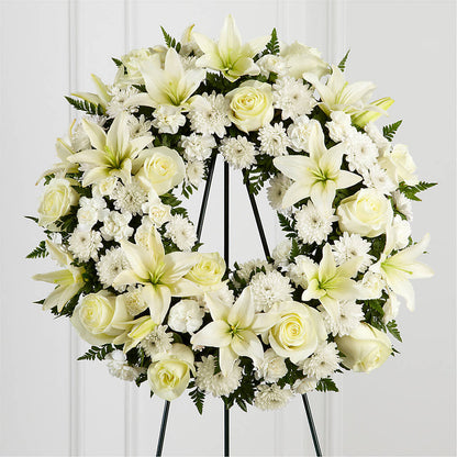 Treasured Tribute Wreath – A & A FLORIST, Chester SC
