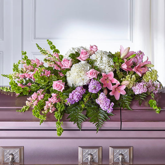 Life's Gratitude Casket Spray – A & A FLORIST, Chester SC