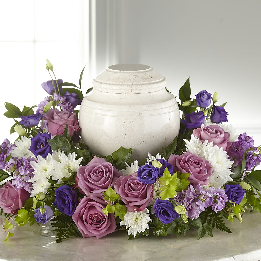 Blooming Sympathy Cremation Adornment – A & A FLORIST, Chester SC