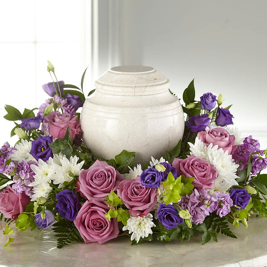 Blooming Sympathy Cremation Adornment – A & A FLORIST, Chester SC