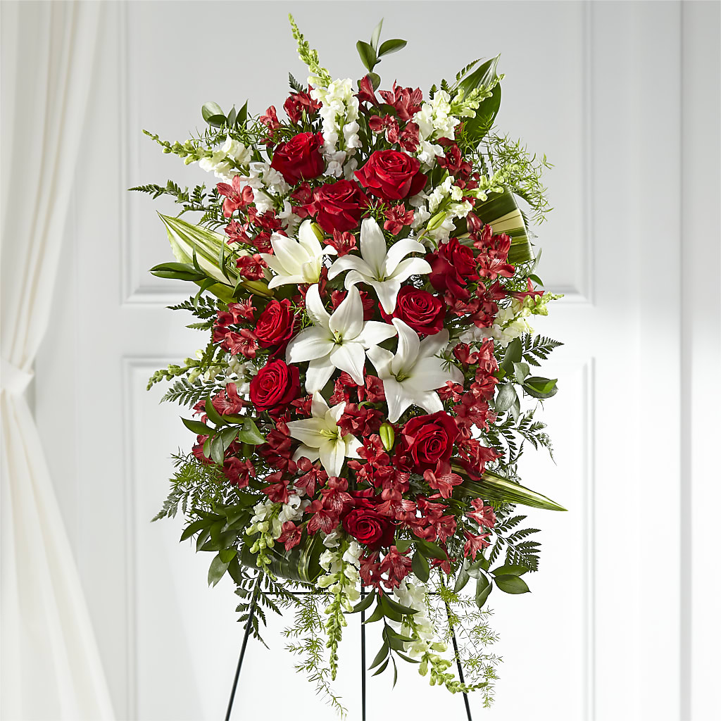 Everlasting Memory Standing Spray – A & A FLORIST, Chester SC