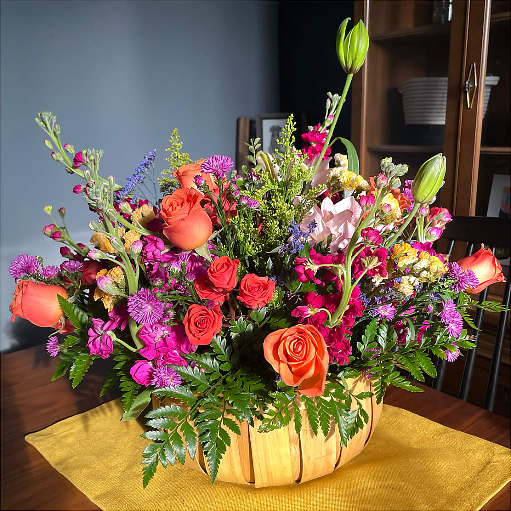 Garden of Life Basket – A & A FLORIST, Chester SC