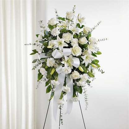 With Care Standing Spray – A & A FLORIST, Chester SC