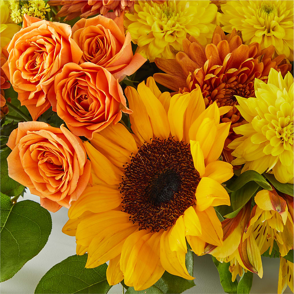 Autumn Harmony Centerpiece – A & A FLORIST, Chester SC
