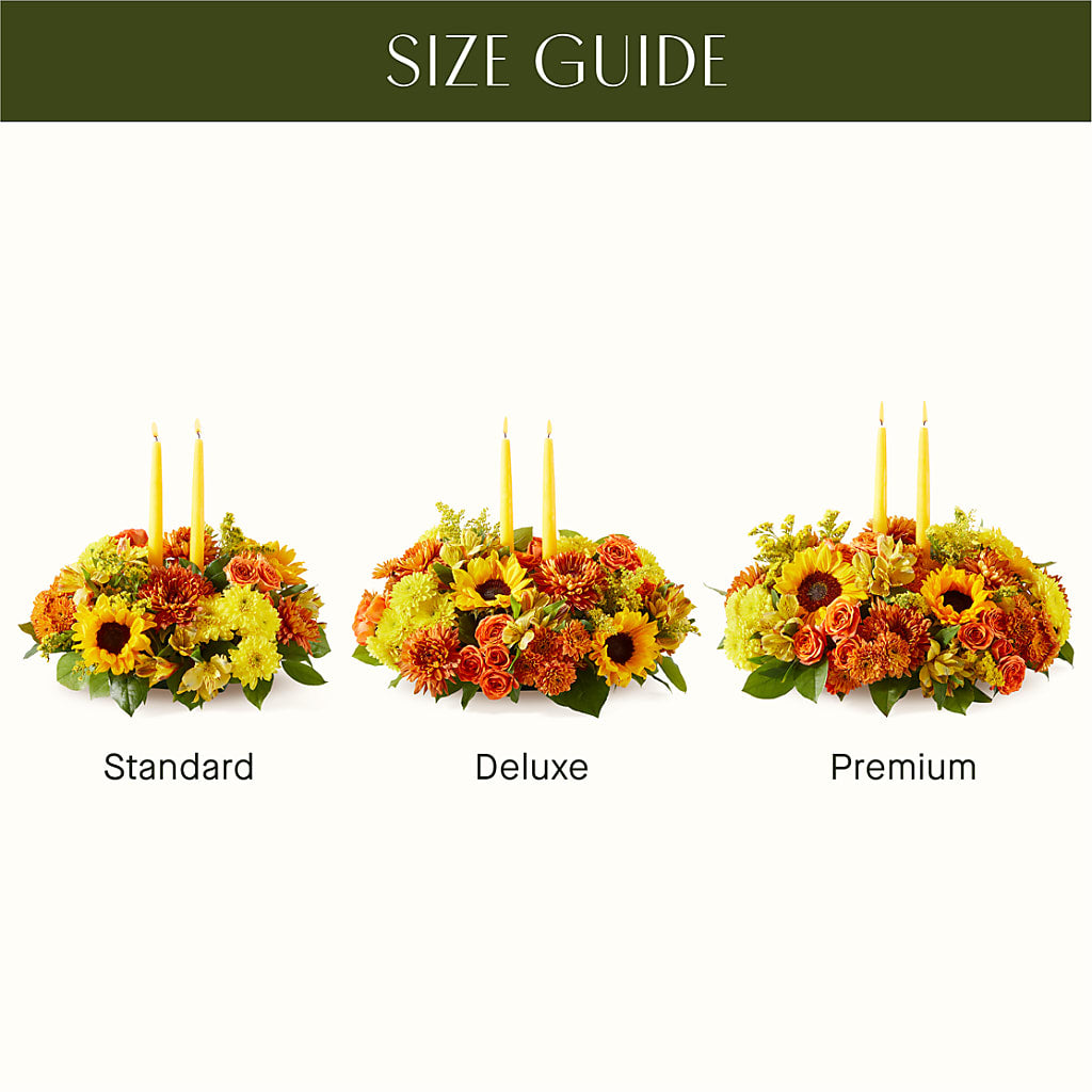 Autumn Harmony Centerpiece – A & A FLORIST, Chester SC