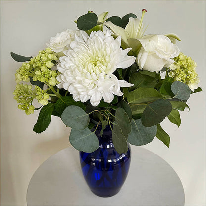 Snowy Dreams Bouquet – A & A FLORIST, Chester SC