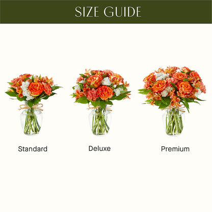 Apricot Glow Bouquet – A & A FLORIST, Chester SC