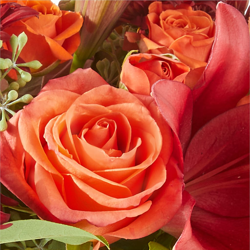 Crimson Leaves Bouquet – A & A FLORIST, Chester SC