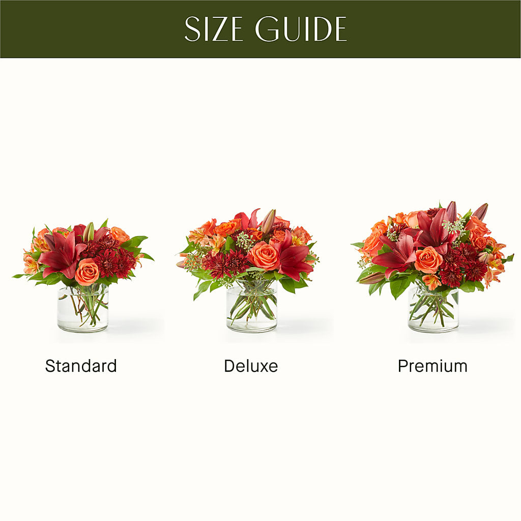 Crimson Leaves Bouquet – A & A FLORIST, Chester SC
