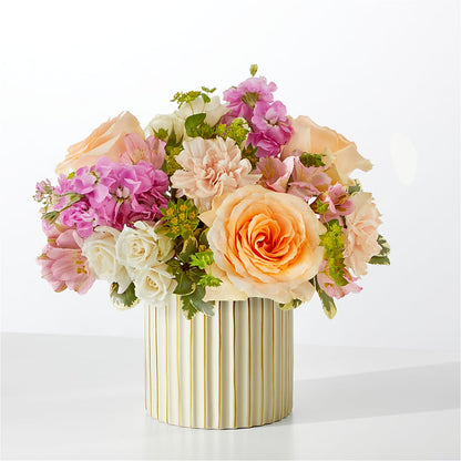Paradise Bouquet with Ivory Vase – A & A FLORIST, Chester SC