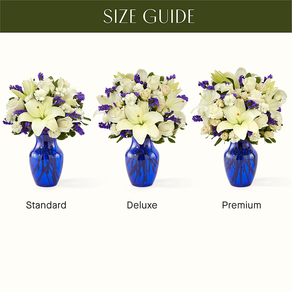 Sapphire Rush Bouquet – A & A FLORIST, Chester SC