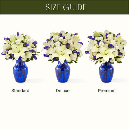 Sapphire Rush Bouquet – A & A FLORIST, Chester SC