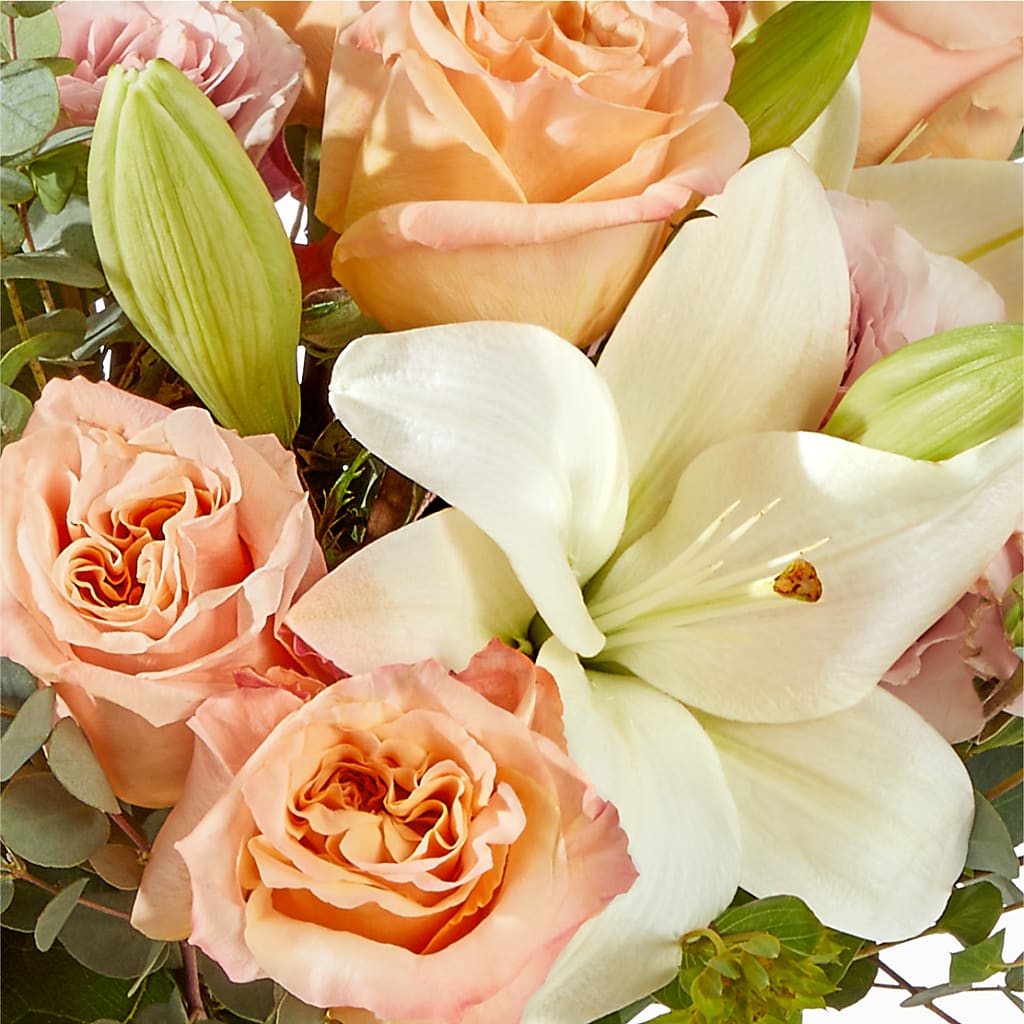 Grapefruit Splash Bouquet – A & A FLORIST, Chester SC