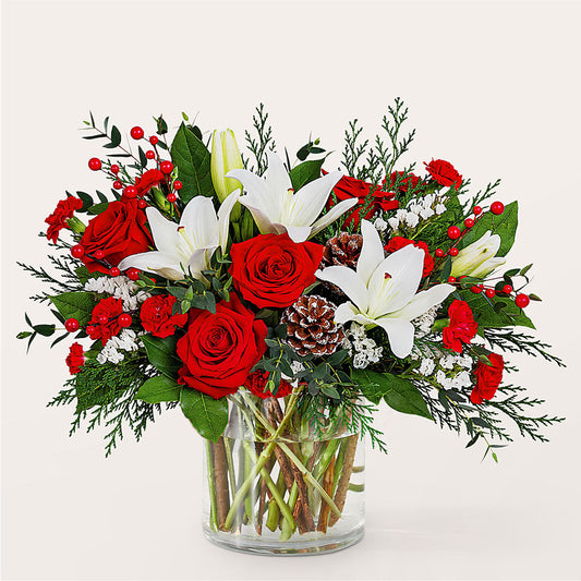Best in Snow Bouquet – A & A FLORIST, Chester SC