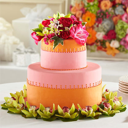 Sweet Citrus Cake Decor – A & A FLORIST, Chester SC